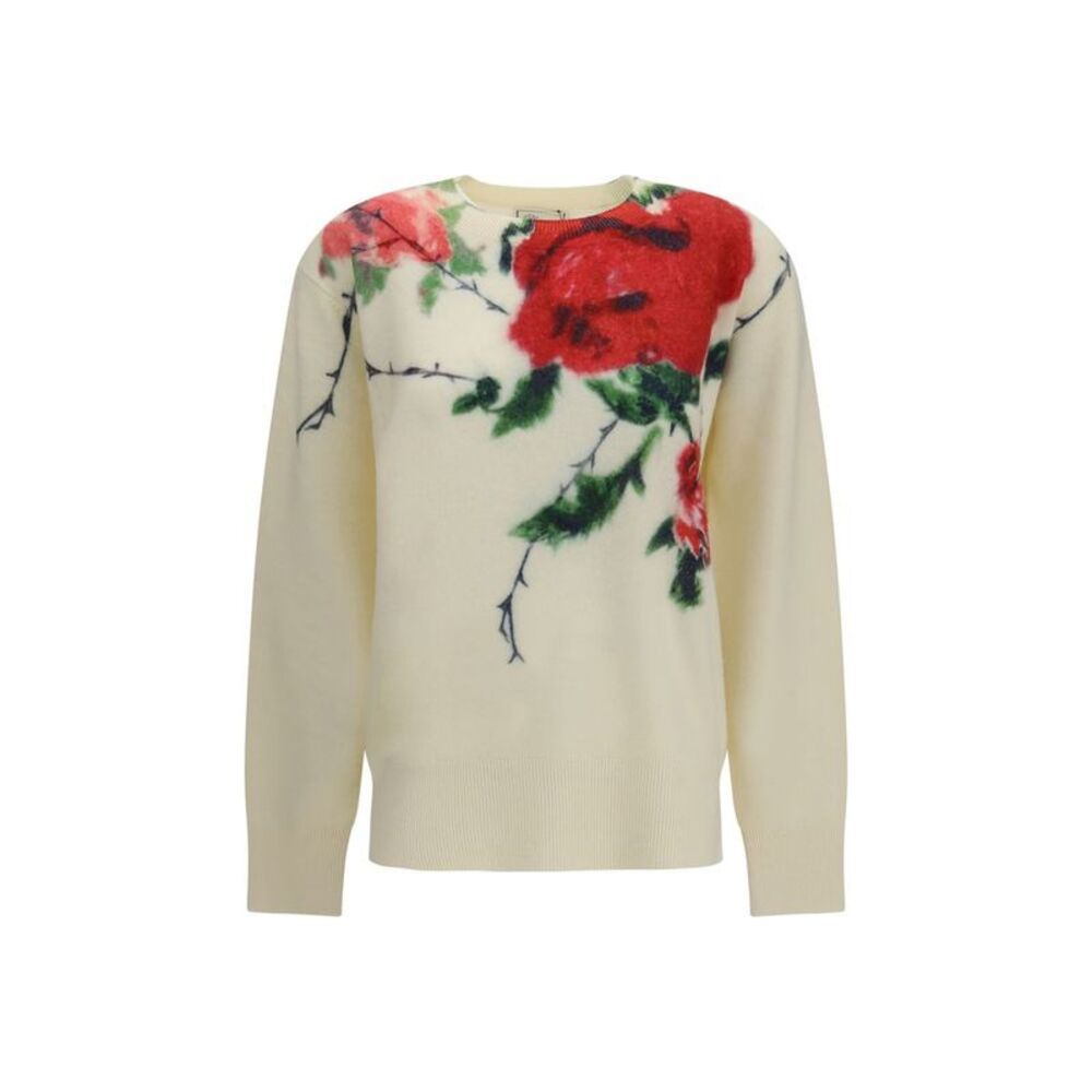 Blumarine Beige Cashmere Women's Sweater